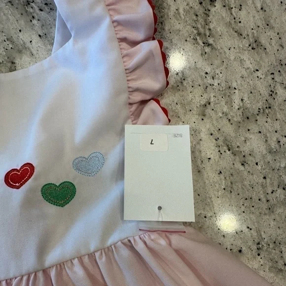 The Proper Peony Heart Dress Size 7 - Picture 4 of 10